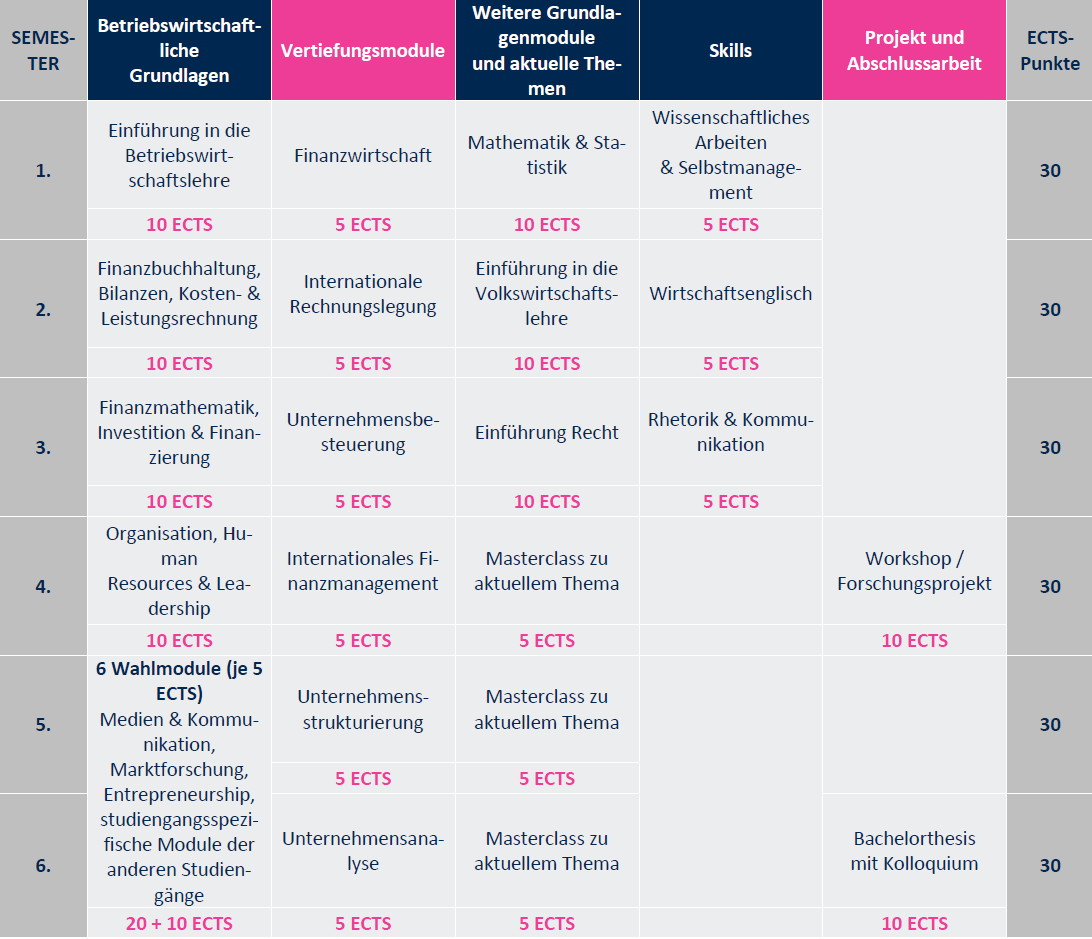 FM Curriculum Vollzeit